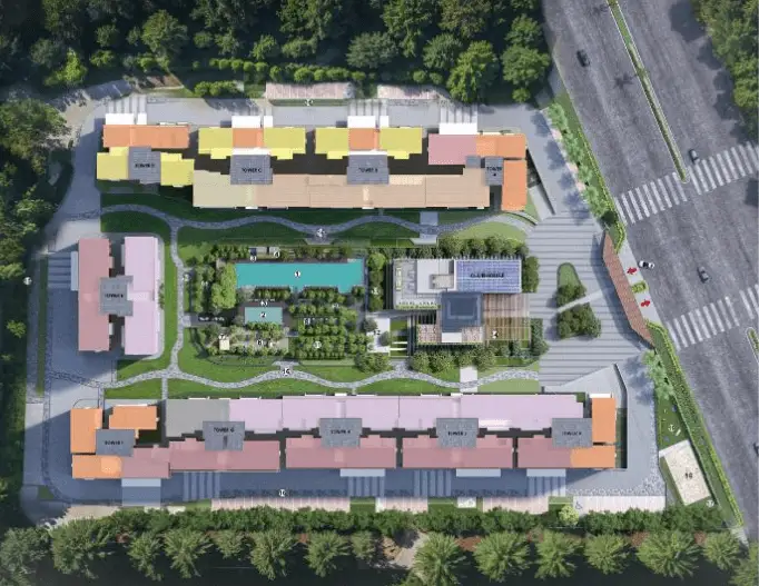 Master plan layout of Amar Citycon Mundhwa Pune mixed-use land