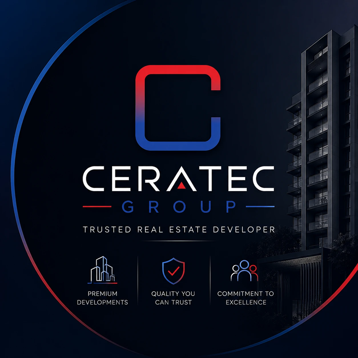 Ceratec logo trusted real estate developer Pune