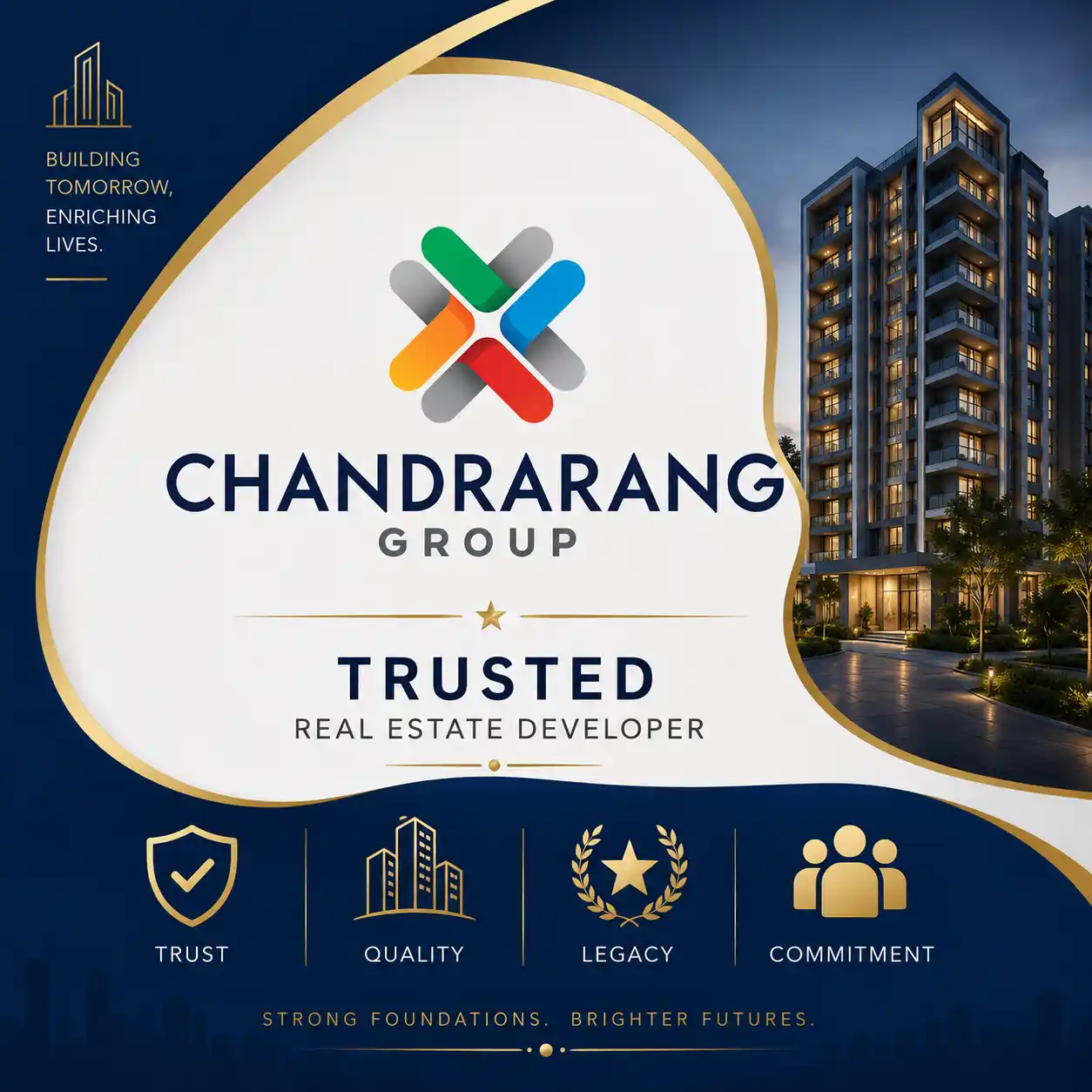Chandrarang logo trusted real estate developer Pune