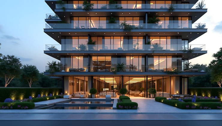 Pharande Prowess - new commercial project in Pune with modern office spaces