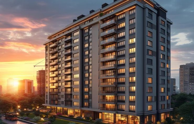 Illustrative apartment render, Sinhagad Road, Pune