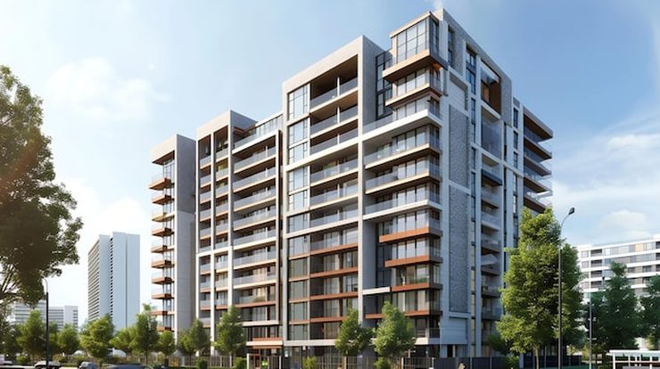Illustrative apartment render, Hadapsar, Pune