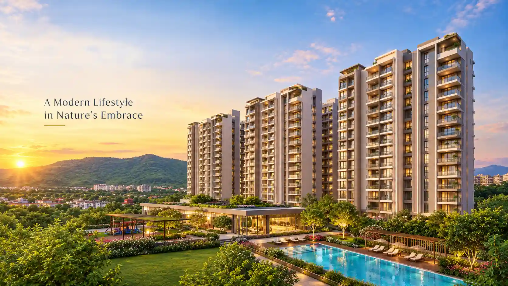 K Raheja Mahalunge - New launch premium 2, 3 and 4.5 BHK apartments in Mahalunge, Pune