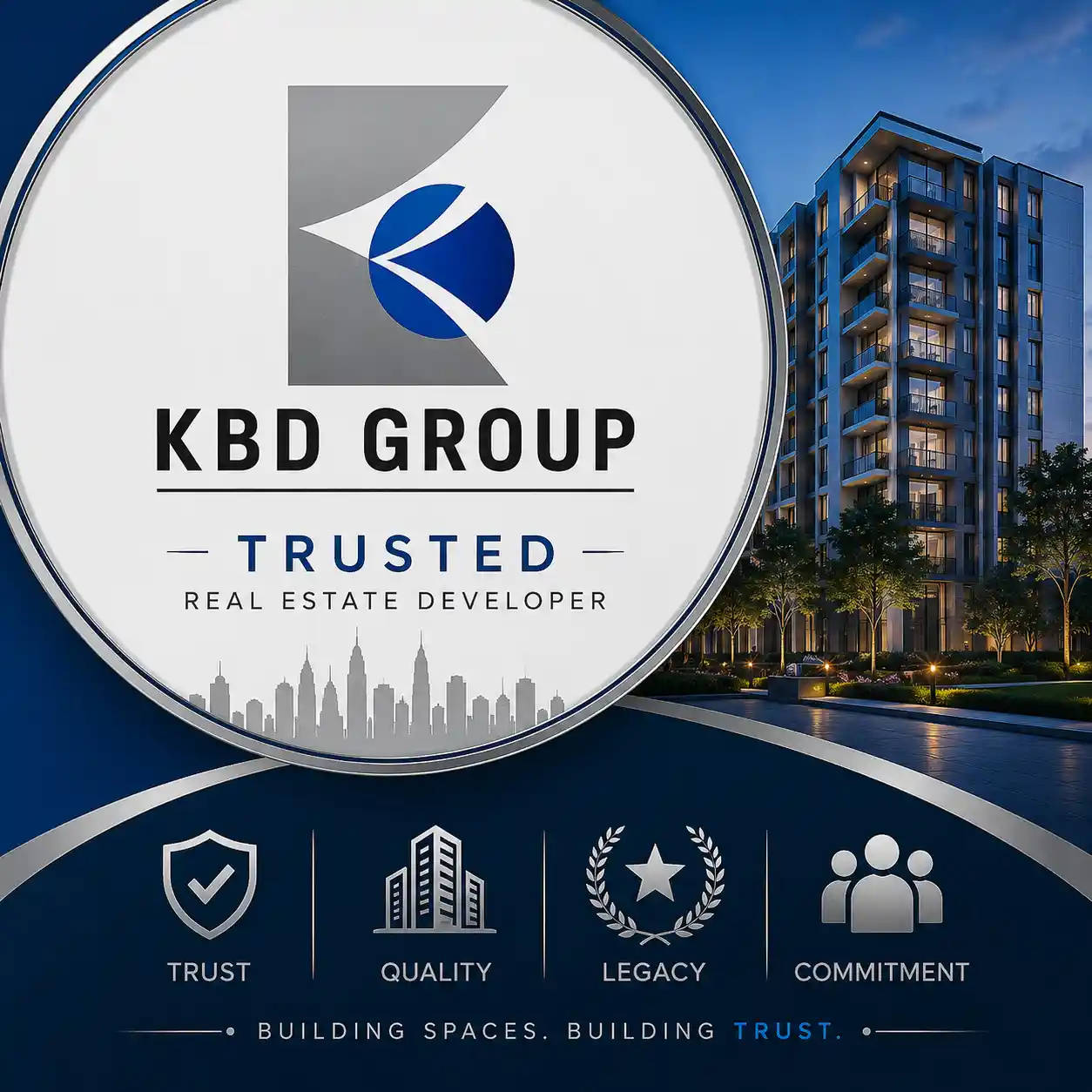 KBD Group logo trusted real estate developer Pune