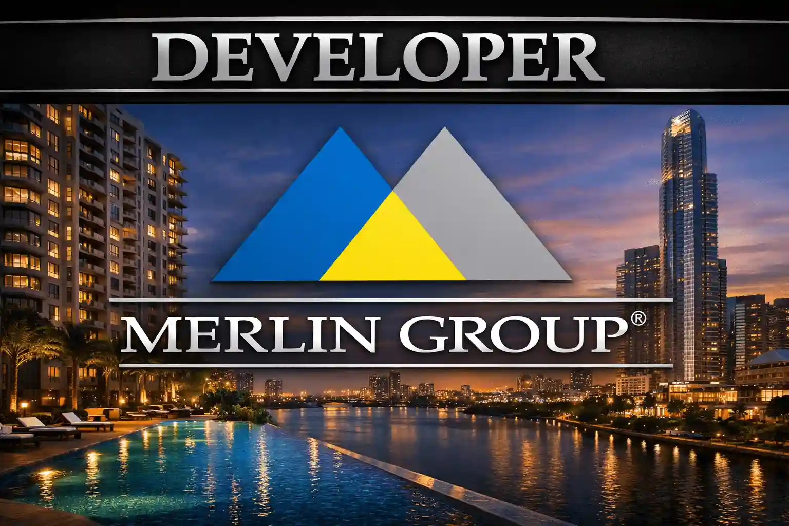 Merlin Group logo and project