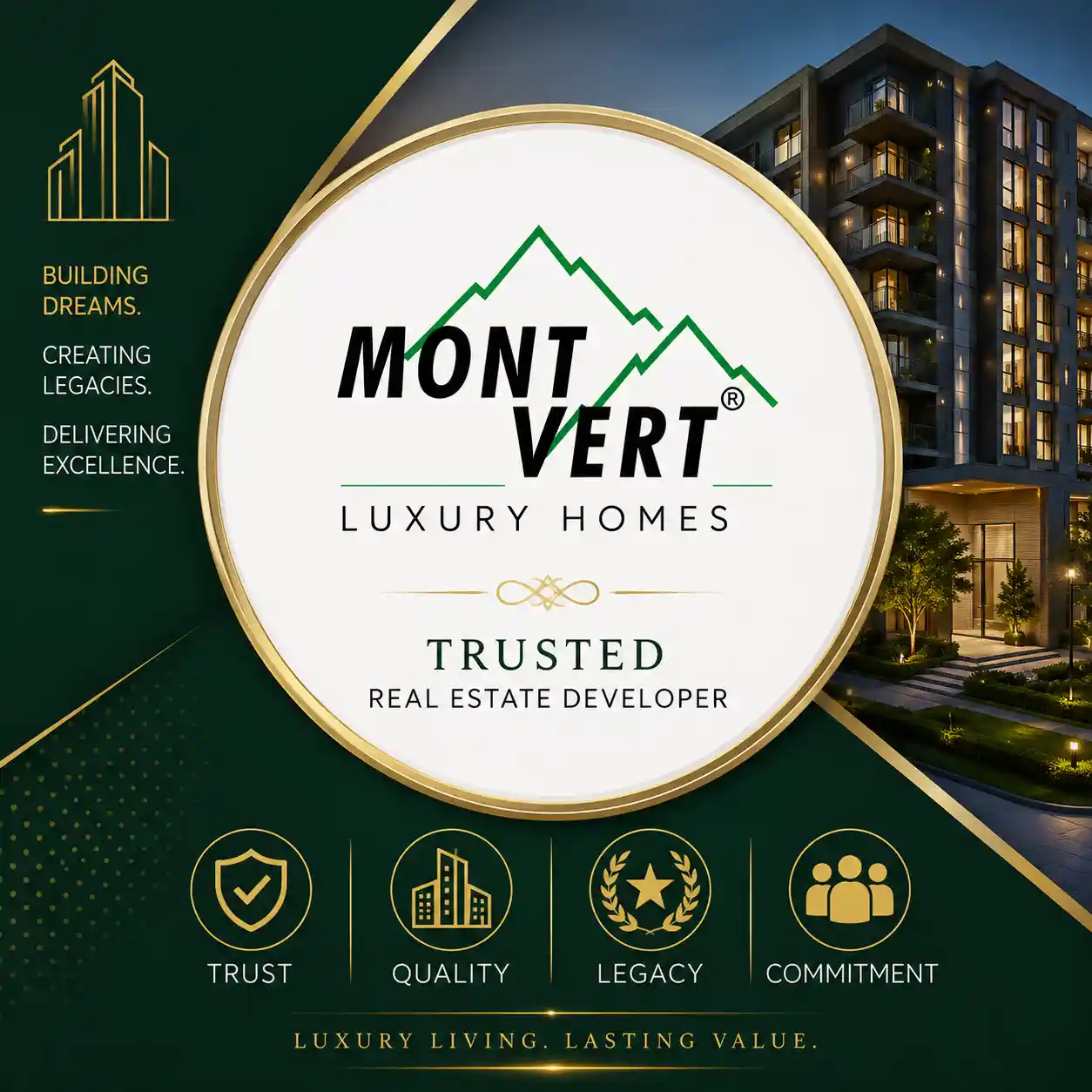 Mont Vert logo trusted real estate developer Pune