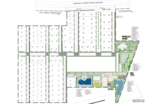 Prestige Exora Business Parks Master Plan