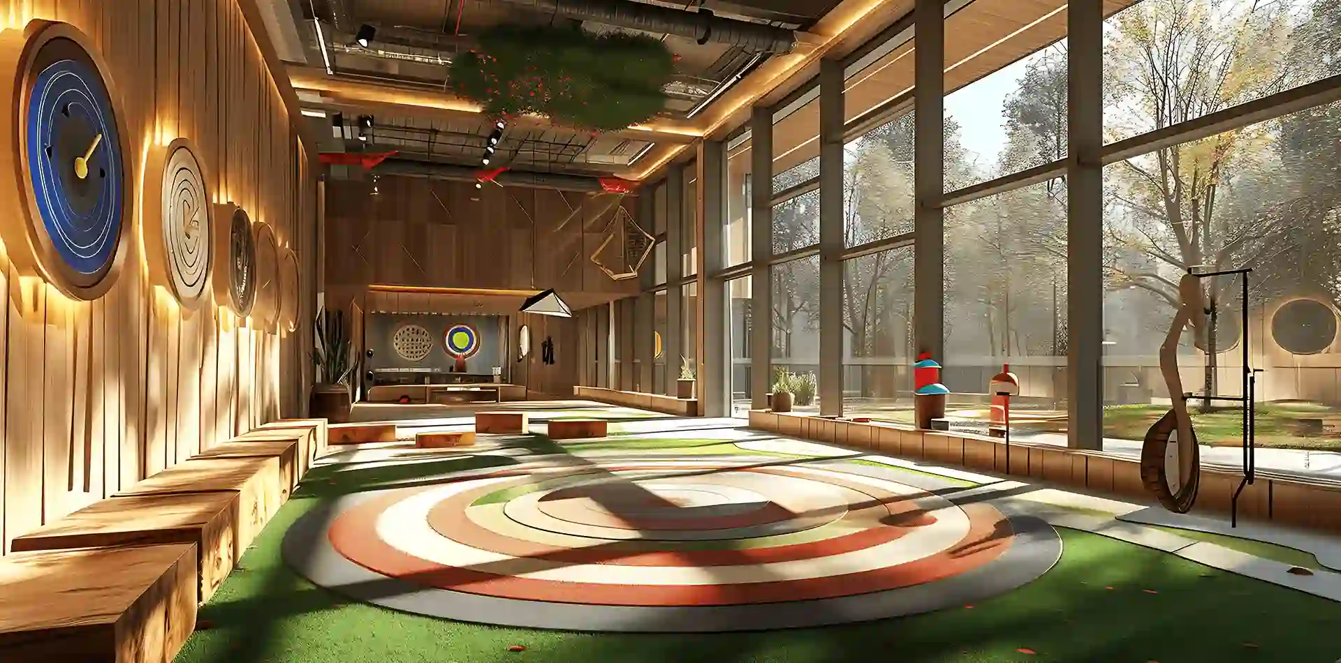 Grand lobby entrance at Pride Purple Park Eden residential complex