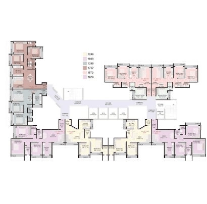 Pride The Spires Aundh Pune 3 BHK floor plan