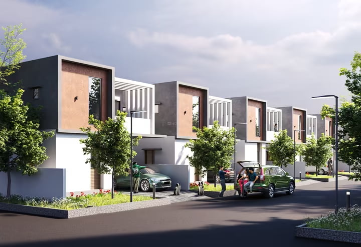 Saarrthi Shrushti premium townhouses in Pune