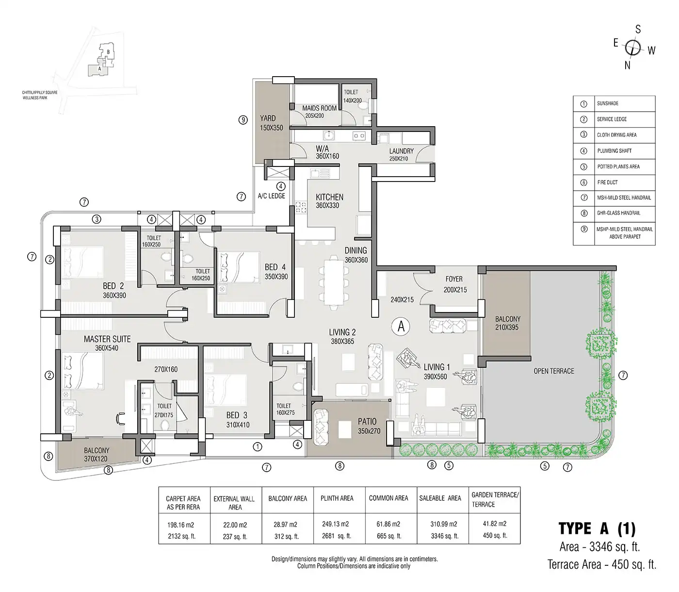 Saheel Itrend Vesta floor plan1