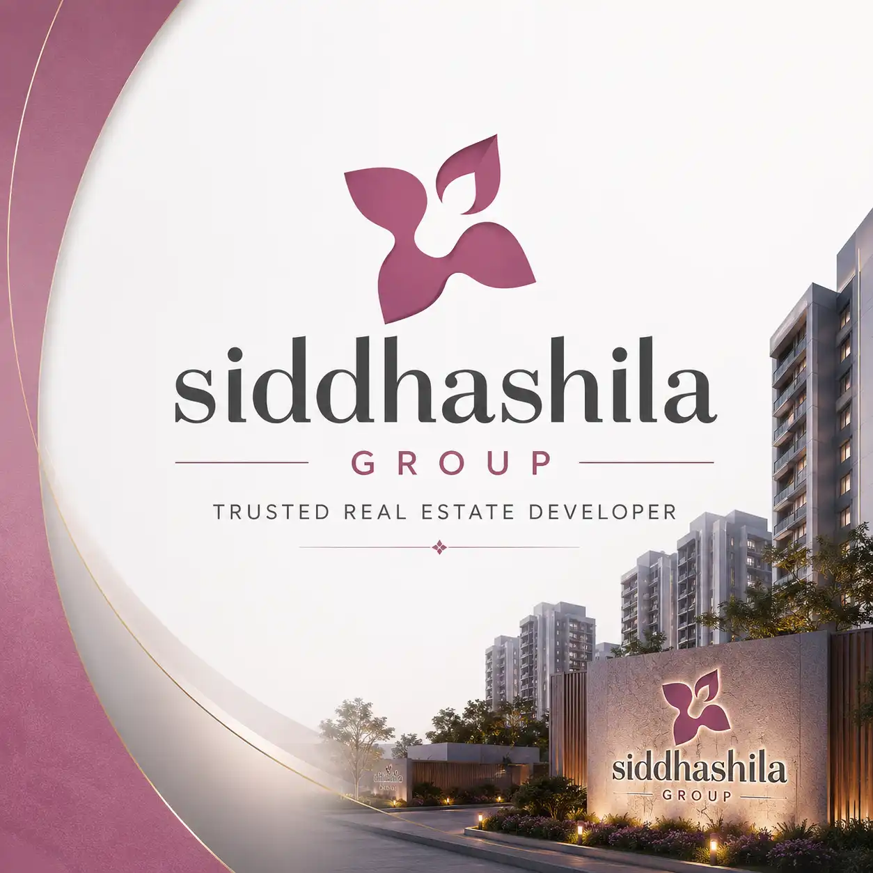 Siddhashila logo trusted real estate developer Pune