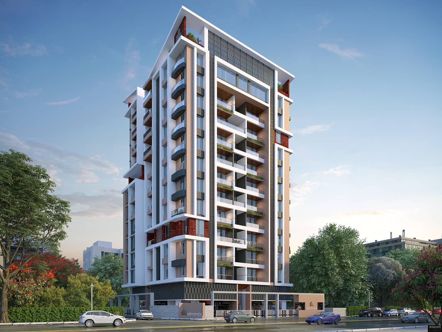SK Fortune Group trusted real estate developer logo for Pune apartment project