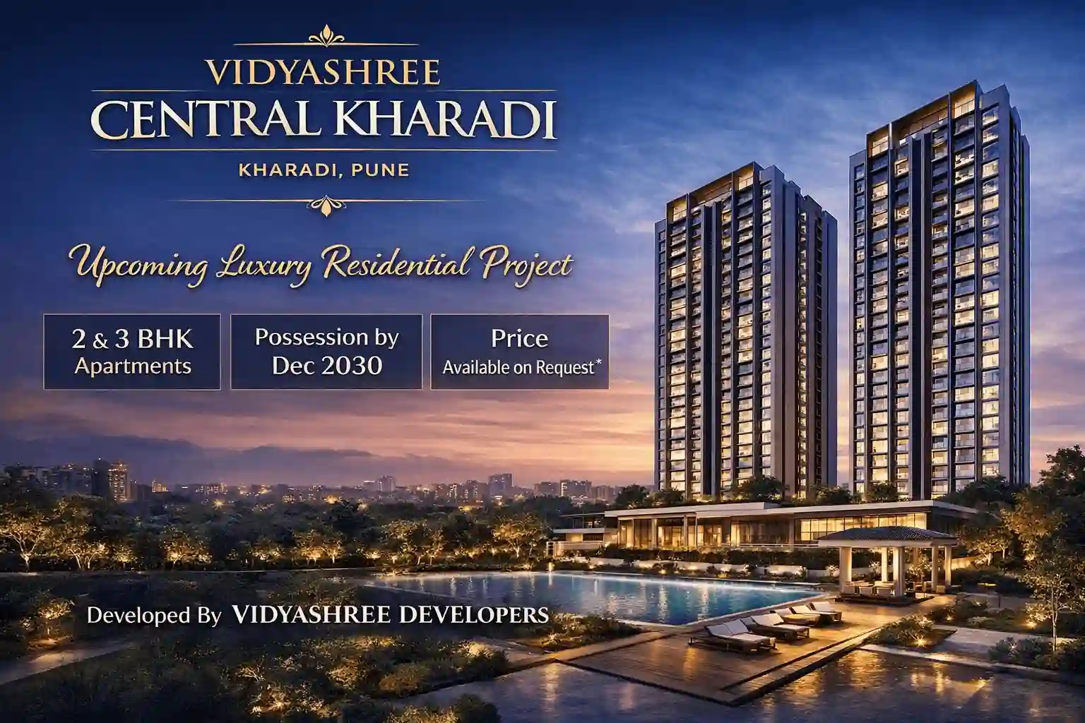Vidyashree Central Kharadi Apartments Banner Image