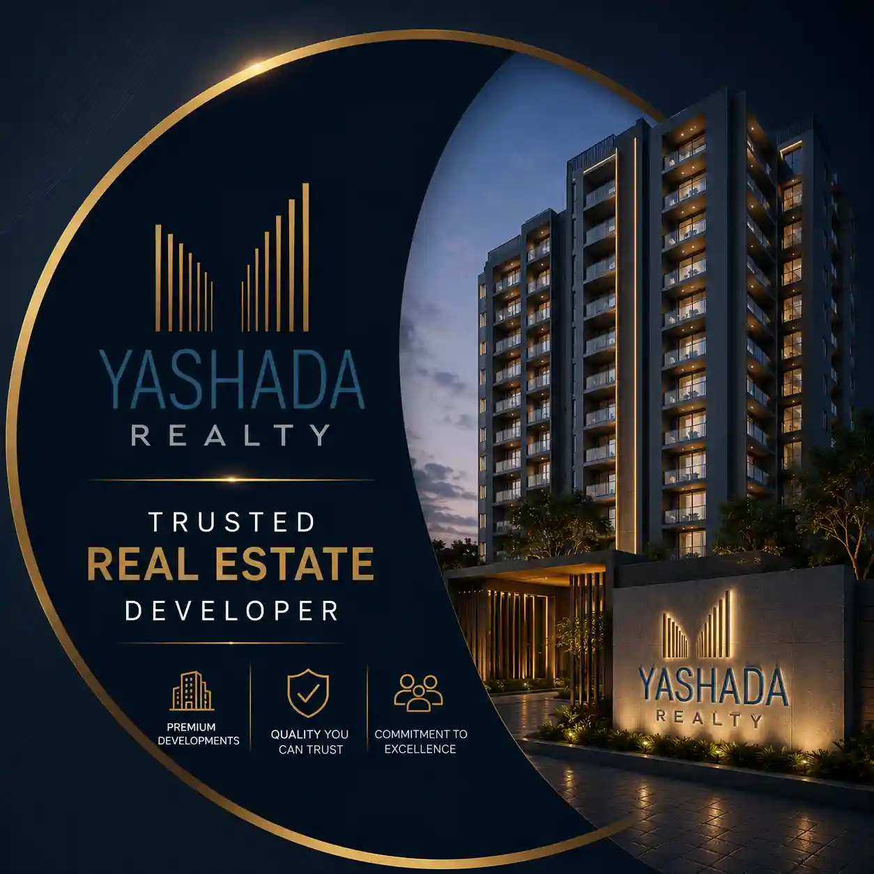 Yashada logo trusted real estate developer Pune